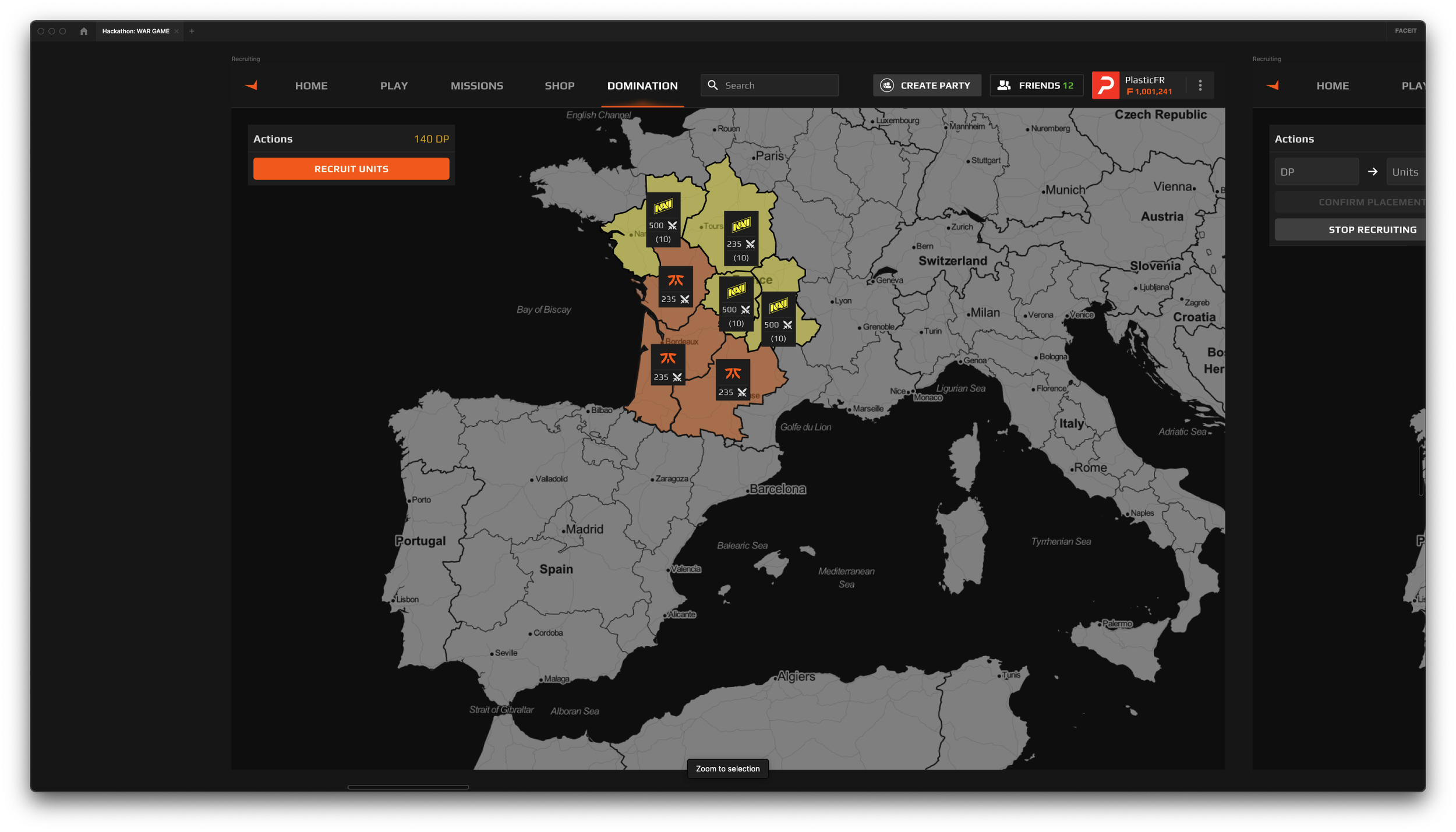 Hackathon map